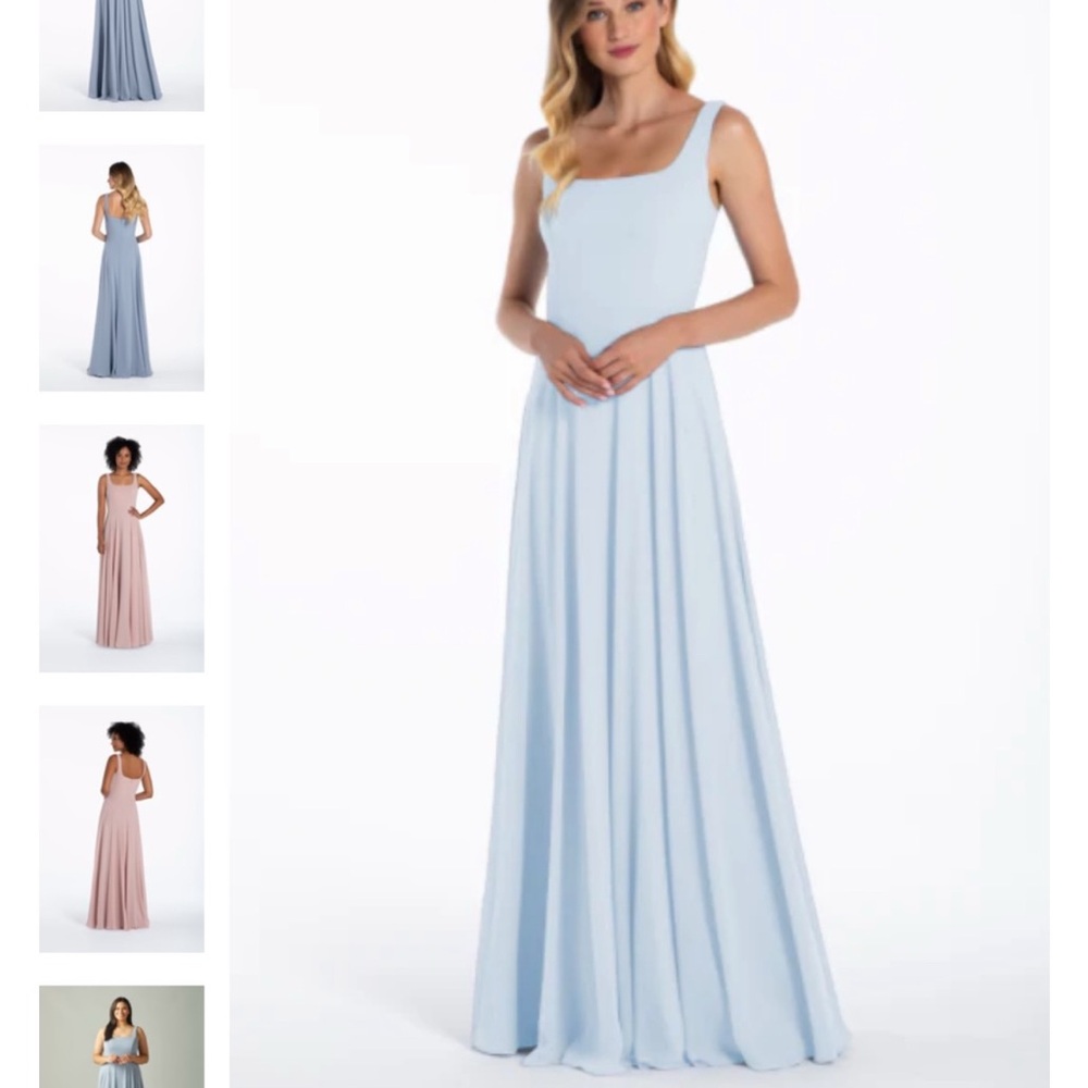 Hayley Paige occasions bridesmaid dress 52111 Oasis HEMMED